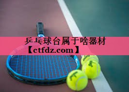 乒乓球台属于啥器材 乒乓球台属于啥器材