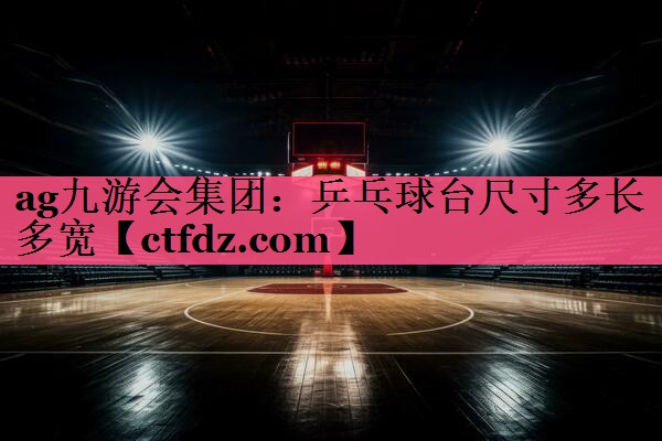 乒乓球台尺寸多长多宽